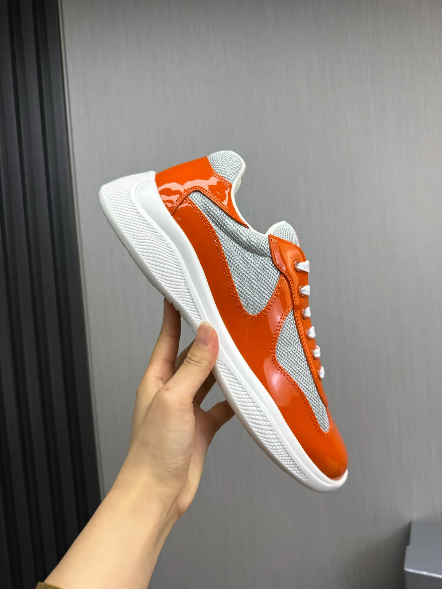 Men's shoes 640💰 [PRADA] Hot selling items🔥Must be recommended every day~~ Official website synchronized, 1:1 high quality shipments✔️ Imported cowhide fabric, rubber material + cowhide lining, original bottom, high-end airplane box packaging🎁 38-45 (38.45 custom-made, non-returnable)